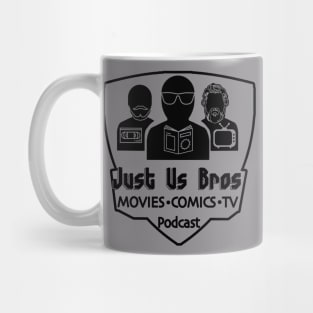 Just Us Bros Logo-Black Mug